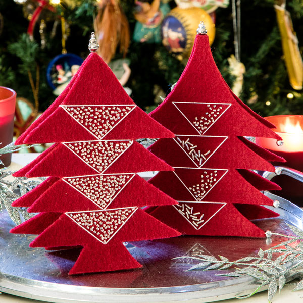 Felty Firs & Beaded Baubles