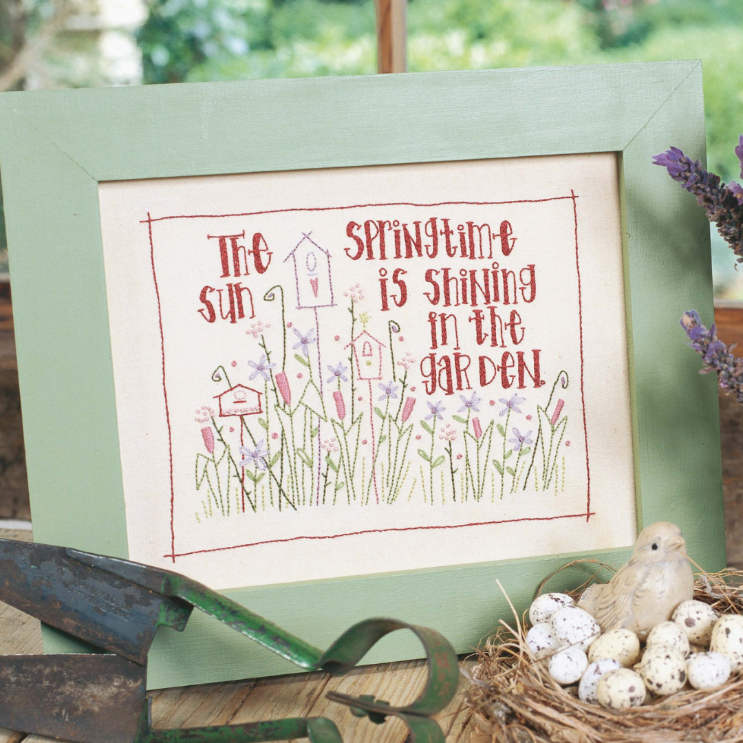The Springtime Sun Stitchery