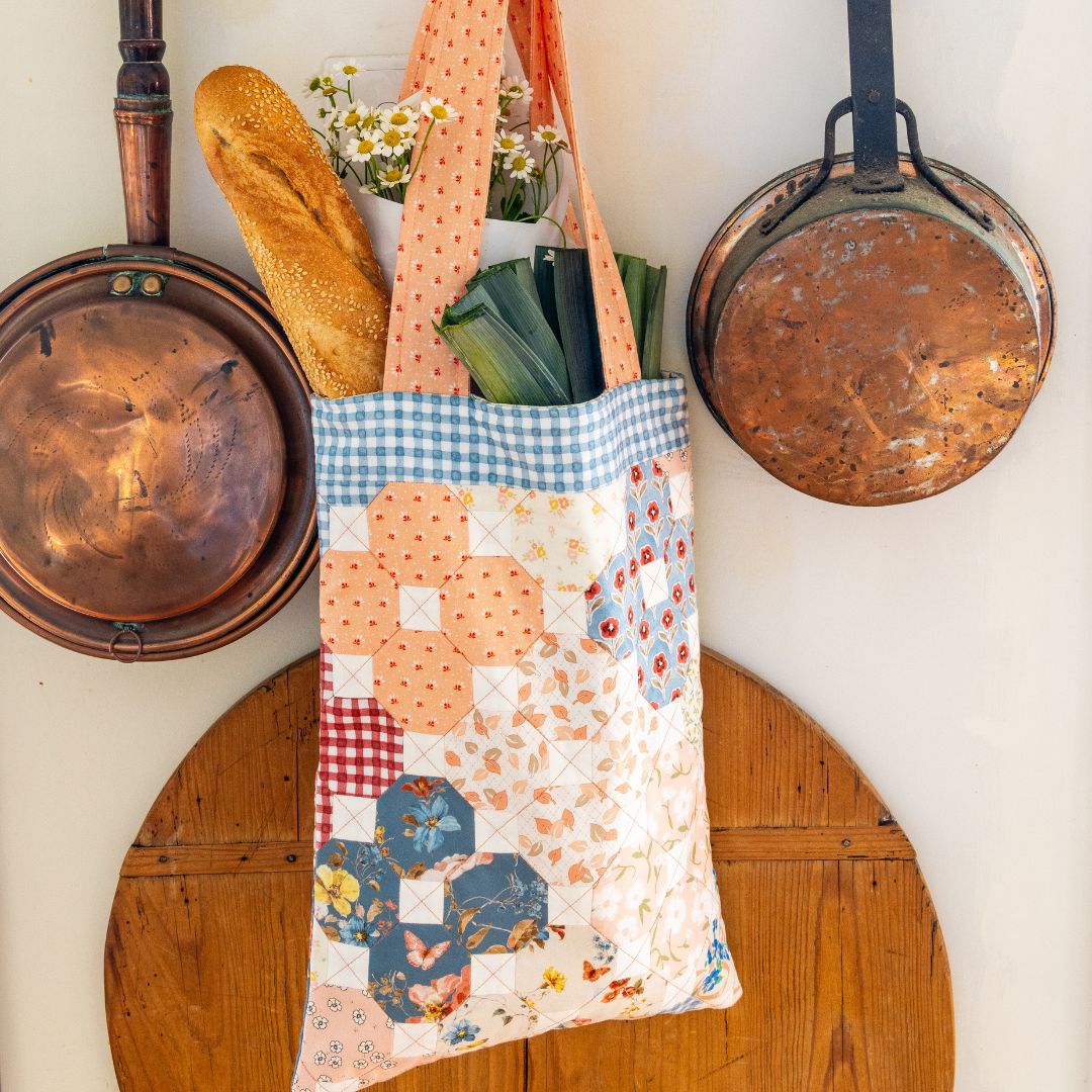 Octagon Flower Tote