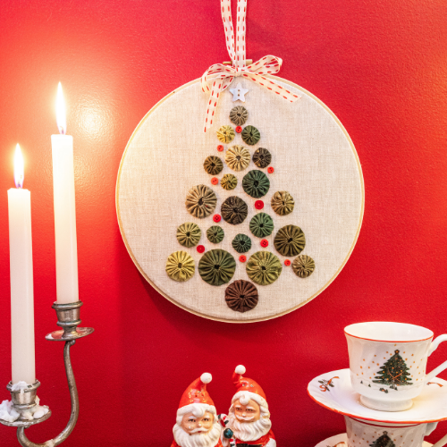 Hsp2605 Suffolk Puff Xmas Hoop