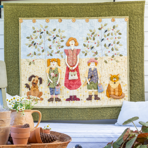 Hsp2701 Going To School Wallhanging